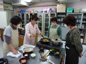 美笹料理サークル活動風景の写真