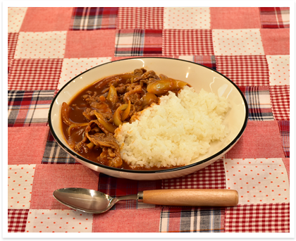 カレーライスの写真
