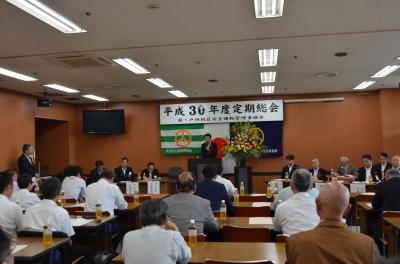 蕨戸田地区安全運転管理者協会総会の写真