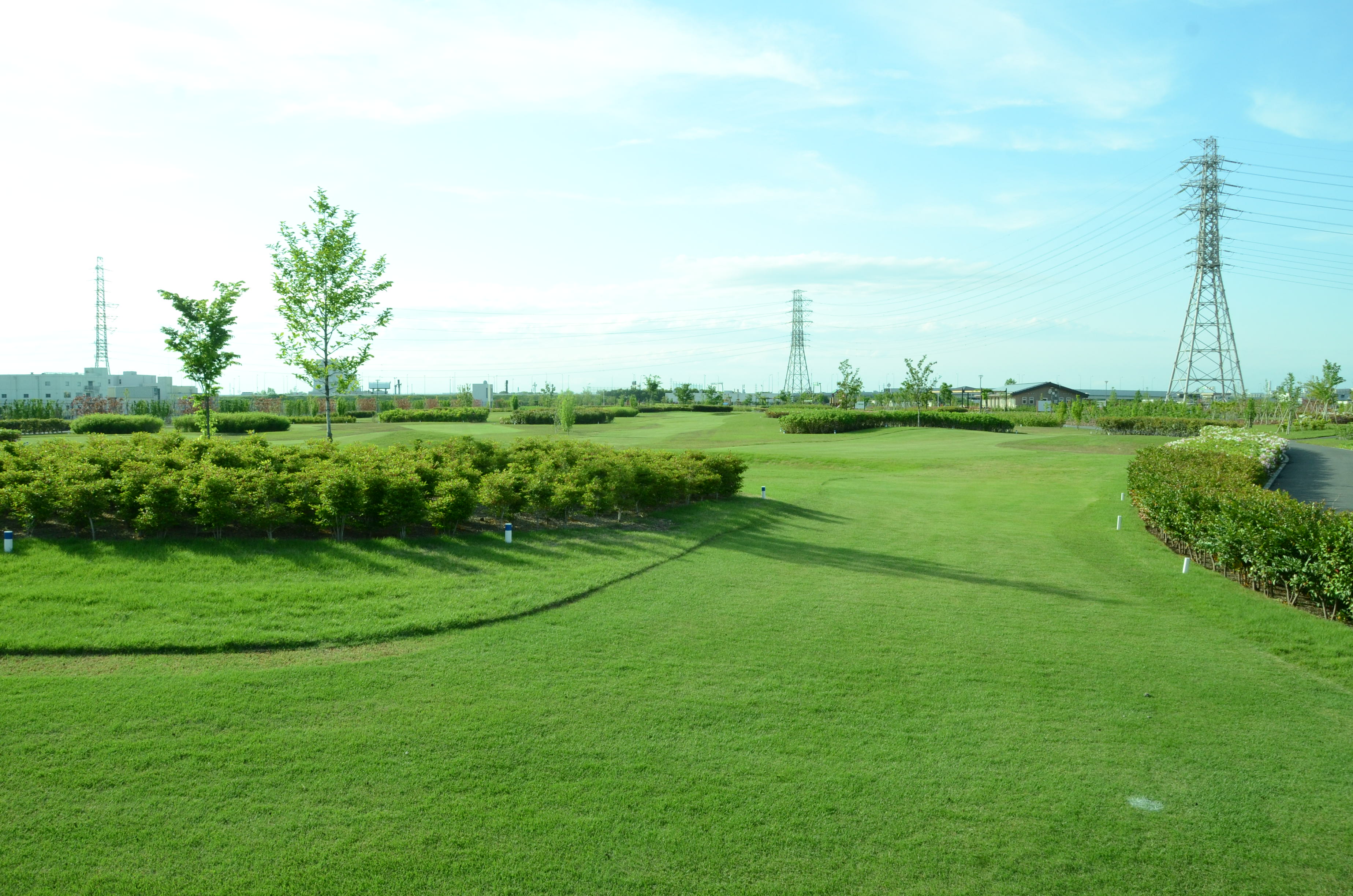 パークゴルフ場遠景の写真