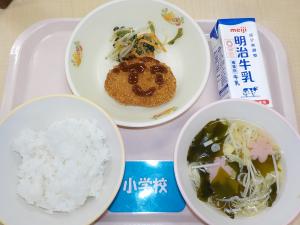 4月18日給食の写真