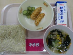 6月10日給食の写真