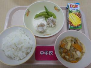 8月28日給食の写真