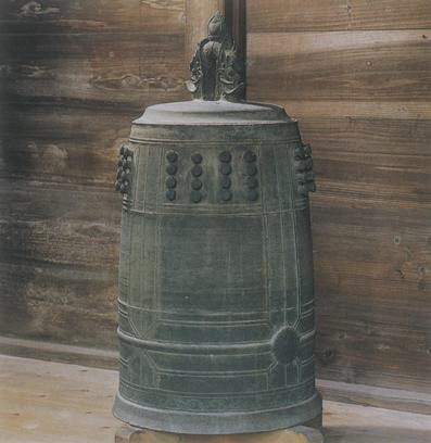 美女木八幡社銅鐘の写真
