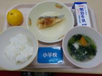 10月30日給食の写真