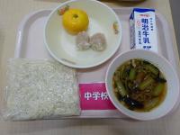 10月30日給食の写真