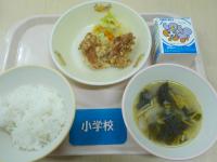 8月27日給食の写真