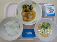 １０月１２日給食の写真