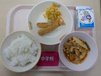 １０月１９日給食の写真