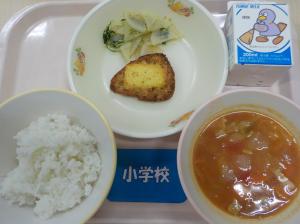 12月2日給食の写真