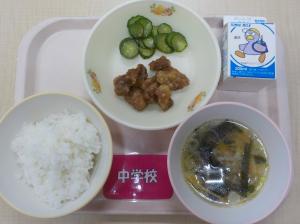 12月3日給食の写真