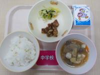 １２月１８日給食の写真