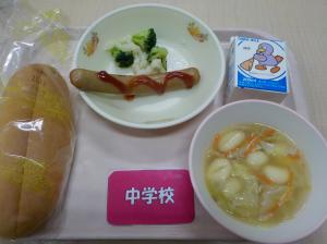 3月1日給食の写真