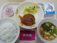 ３月３日給食の写真