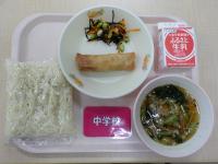 5月7日給食の写真