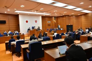 令和3年9月議会開会写真