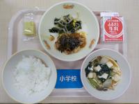 10月4日給食の写真