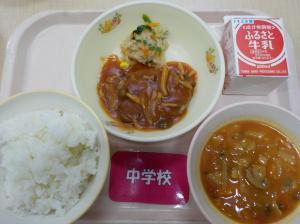 11月12日給食の写真