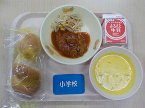 7月4日給食の写真