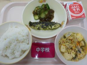 7月13日給食の写真