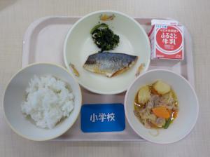 10月11日給食の写真