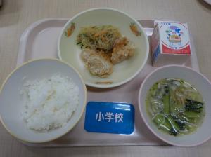 10月12日給食の写真