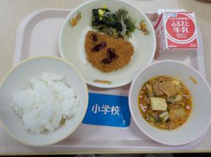 12月7日給食の写真