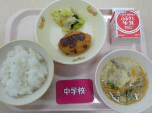 8月29日給食の写真