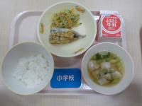 10月5日給食の写真