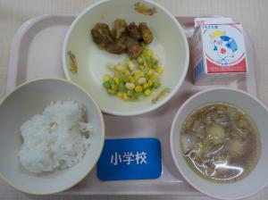 12月8日給食の写真