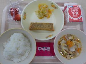 3月7日給食の写真