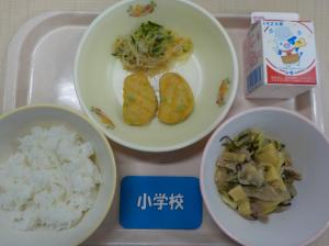 5月7日の給食の写真