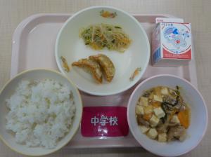 5月7日の給食の写真