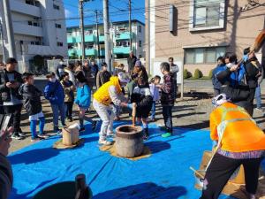 餅つき大会
