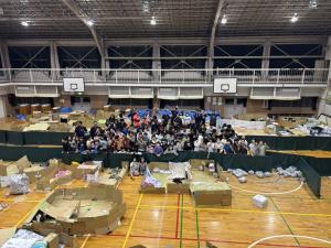 防災キャンプ　集合写真