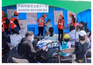 イベントでのブース出展の様子