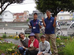 取材にご協力いただいた緑のボランティアのメンバー