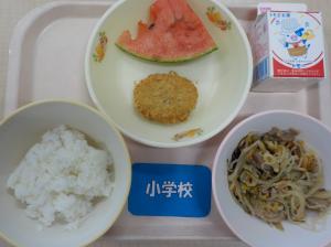 6月30日給食の写真