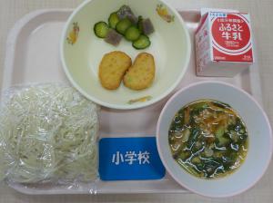 7月8日給食の写真