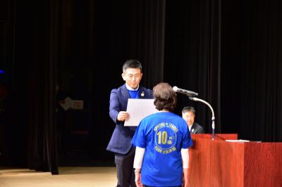 介護予防リーダー表彰式