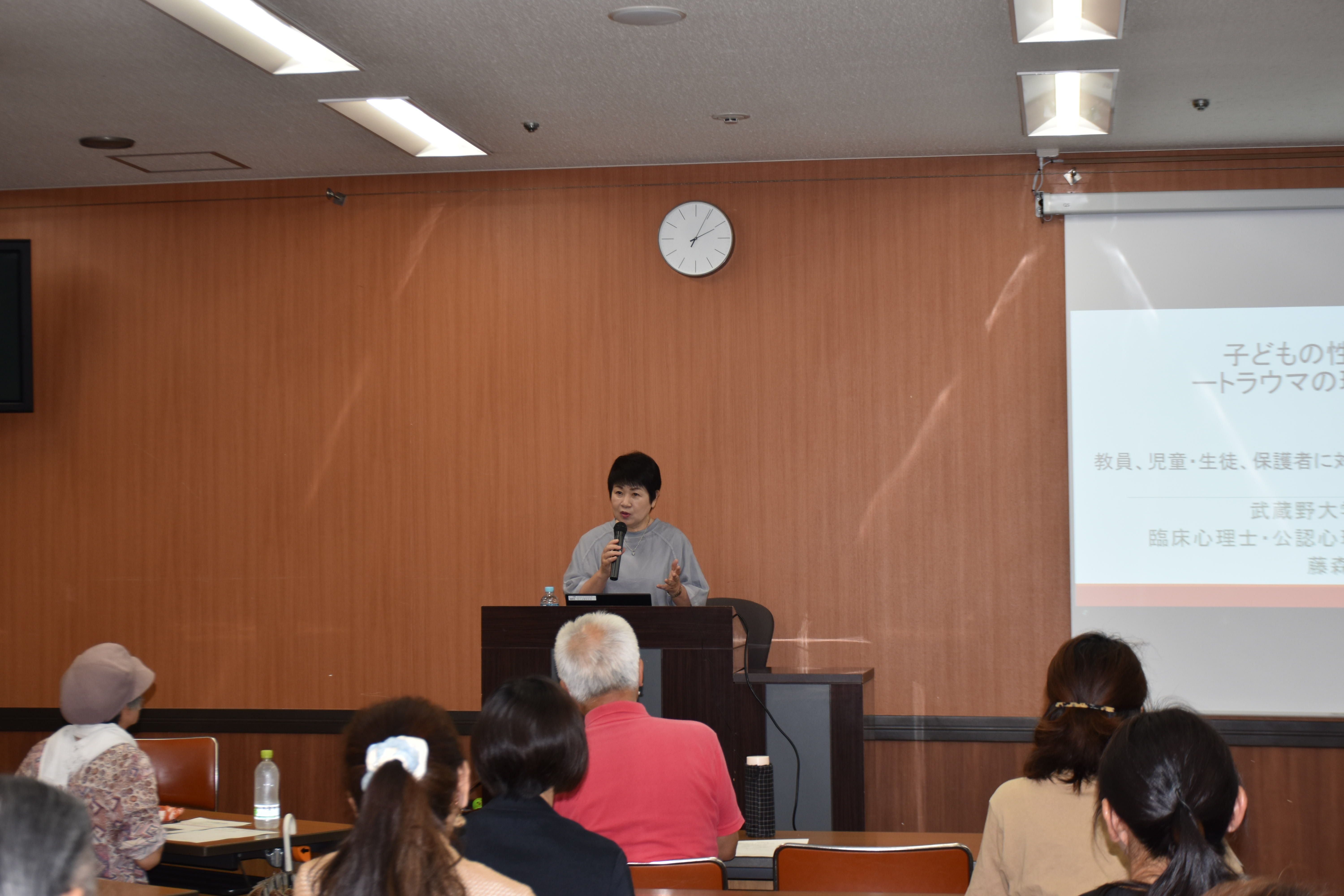 人権講演会の様子②