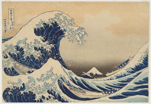葛飾北斎「冨嶽三十六景 神奈川沖浪裏」
