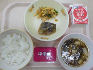 ８月29日給食の写真
