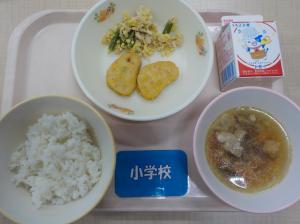 9月1日給食の写真