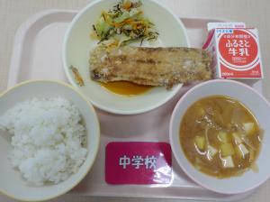 9月29日給食の写真