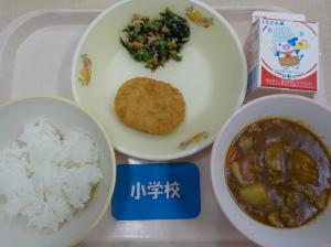 10月1日給食の写真