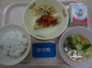 10月7日給食の写真