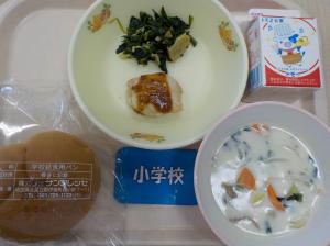 10月8日給食の写真