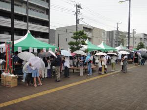 出店の様子1