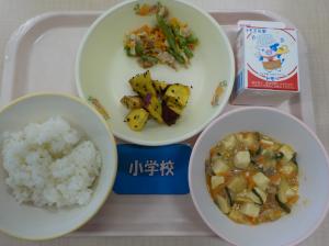 10月16日給食の写真